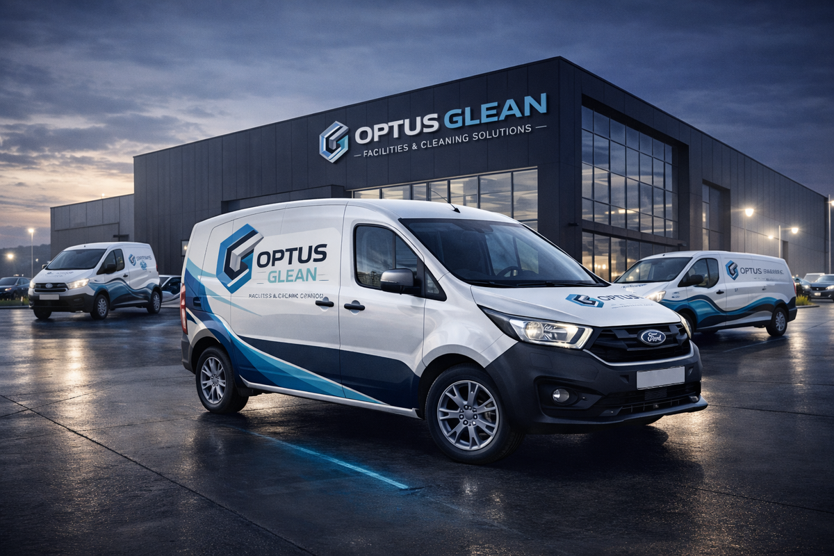 Optus Glean cleaning services Northern Ireland